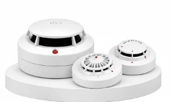 Smoke detectors and heat detectors from the Pree brochure